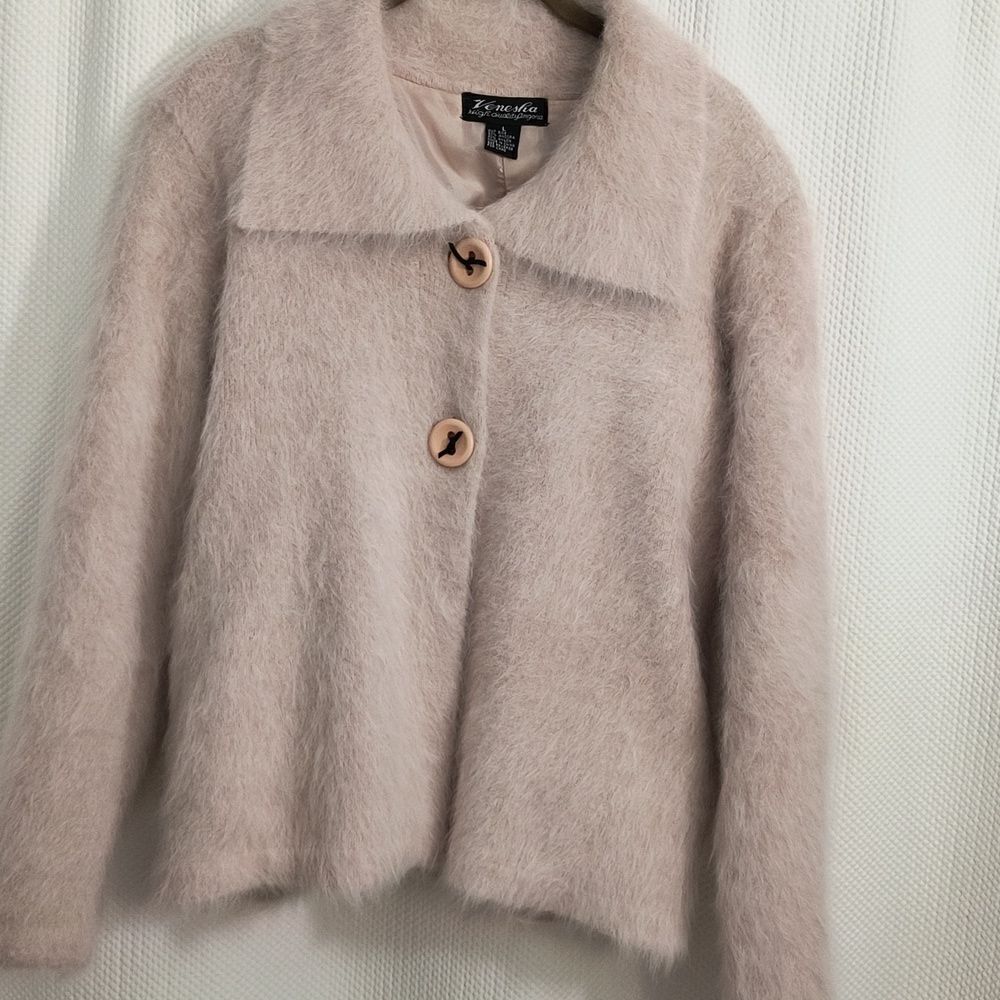 Venesha Angora Sweater Jacket VINTAGE. Women's